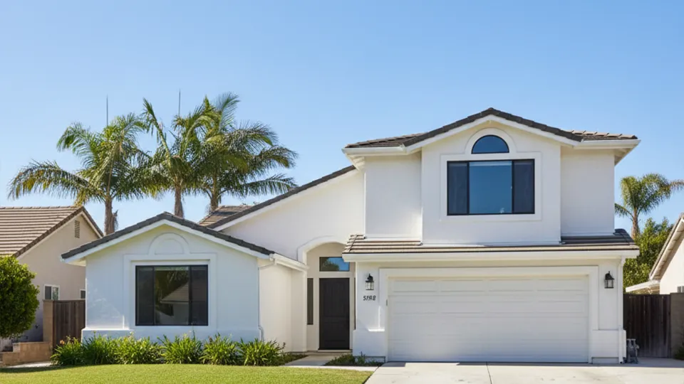Luxury two-story home displaying a premium bonus room suite built directly above a multi-car garage setup