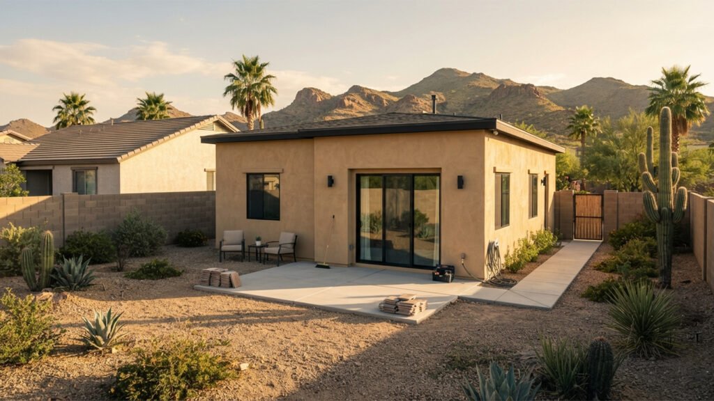 Custom ADU construction in Buckeye, AZ by Nikolic Construction